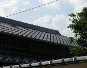 瓦屋根　町家